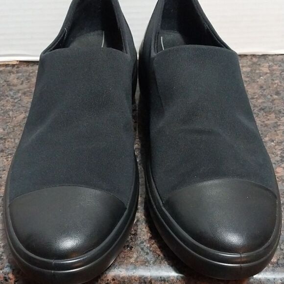 ECCO 9-9.5 Soft Wedge Fabric Slip On COMFORT Shoe... - Picture 3 of 8